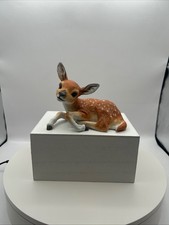 Roger Brown’s Wilderness Babies Homco Fawn Figurine 1985 Penelope Porcelain Deer picture