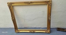 Vintage Large Ornate Gold Picture Frame fits  32 x 26