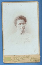 LATVIA LETTLAND RUSSIA CDVs LADY VINTAGE 111 picture