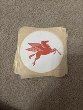 NOS Vintage Mobil Oil Flying Pegasus 4