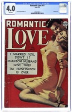 Romantic Love #11 CGC 4.0 1952 4354074014 picture