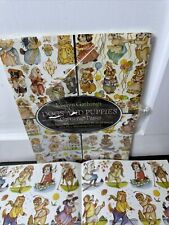 Evelyn Gathings Dogs & Puppies Giftwrap - 4 Sheets & Gift Cards Wrapping Paper picture