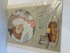 Vtg Nostalgic Royal Baking Powder Ad Display Paper Poster picture