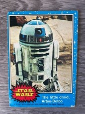 1977 Topps Star Wars Series 1 #3 THE LITTLE DROID ARTOO-DETOO R2-D2 ROOKIE CARD picture