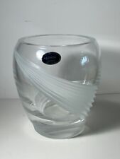 Lenox Windswept Lead Crystal Medium Vase 6 in. picture
