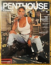 PENTHOUSE COMICS 1 NM/NM+ GORGEOUS SANIA MALLORY PHOTO VARIANT COVER LTD 1000 picture