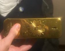 Paco Rabanne 1 Million Rectangular 30% full Collectible Lighter - Gold & Black picture