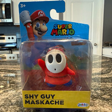 Jakks Pacific Super Mario Shy Guy Figure Official Licensed Unopened picture