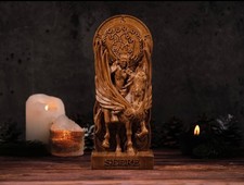 Seere Prince Statue Goetia Demon Figure Demonology Pagan Altar Sculpture picture
