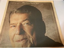 2004 THE RECORD newspaper RONALD REAGAN FUNERAL June 12, 2004 picture