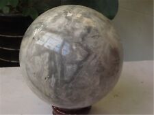 18.27lb  Natural Pretty Agate Gem stone Sphere Crystal Ball Healing* picture