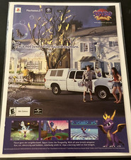 Spyro: Enter the Dragonfly - Vintage Original Gaming Print Ad / Wall Art - MINT picture