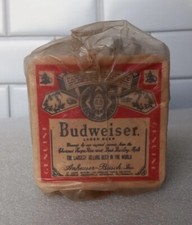 VINTAGE 1970 BUDWEISER BEER COASTERS SEALED PACK OF 100  YOU'VE SAID IT ALL   picture