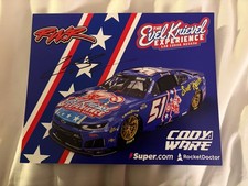 Cody Ware Signed Promo Hero Card Nascar Autographed 2026 Las Vegas Evel Knievel picture