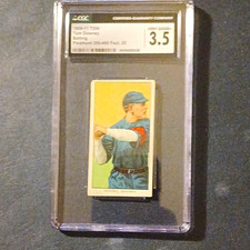 Tom Downey 1909-11 T206 Batting Piedmont 350-460 Fact. 25 CGC 3.5 picture