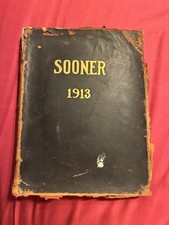 Antique  1913 Yearbook  University Of Oklahoma  Sooners OU Football Bennie Owen picture