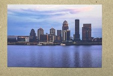 New postcard 4x6 Louisville City Skyline picture