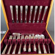 50 pc set International Wm Rogers April Silverplate w/chest picture