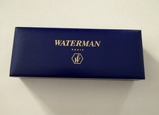 Waterman Phileas Fountain Pen Green Marble Gold Trim Two-Tone Nib France w/ Box picture