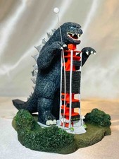 Godzilla Tower Figure Cast Tokusatsu Encyclopedia vs Gigan 1972 SEALED Limited30 picture