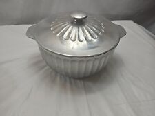 Wilton Columbia, PA, Pewter Serving Bowl w/ Lid & Handles 1977 Large picture
