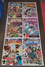 Vintage 1984 Marvel Comics Super Heroes Secret Wars Issues Lot 2 3 6 7 9 10 Doom picture