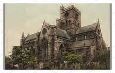Carlisle England Cathedral Standard Postcard COPY RPPC picture