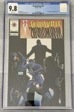Shadowman #8 Valiant White Pages 1992 1st appearance Master Darque CGC 9.8 picture