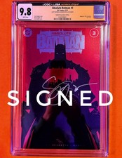 Absolute Batman #3 Lee Garbett MegaCon Foil CGC x JSA 9.8 Scott Snyder Sig picture