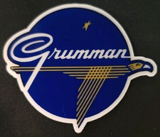 GRUMMAN AIRCRAFT STICKER 