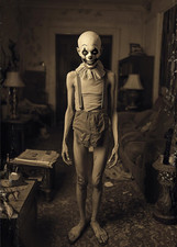 Creepy Halloween 4x6 Clown Scary 4x6 Photo Horror Print picture