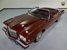 Cars 1974 pontiac grand ville convertible luxury Art Print Poster 11x17 picture