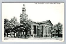 Mishawaka IN-Indiana, First Presbyterian Church, Religion, Vintage Postcard picture