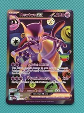 Mewtwo Ex 157/128 30th Celebration Pokemon Futuristic Rare  picture