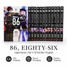 86, EIGHTY-SIX (Vol.1-13) Full Set English Light Novel Book by Asato Asato picture