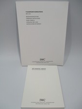 IWC Pilot Manual Mechanical Watch Fliegeruhr Handaufzug Ref. 3254 Instructions + picture
