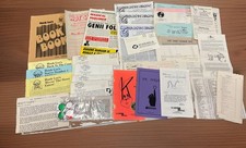 Vintage Magic Ephemera Lot Hank Lee Magic Factory Catalogs Klamm Genii Booklet picture