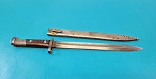 WWII Czechoslovakia Czech VZ 24 Rifle Bayonet + Scabbard CSZ D   TR1839 picture
