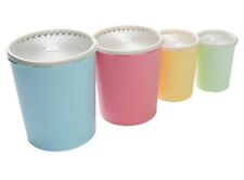 Tupperware 8-piece Heritage Stacking Canister Set-NEW picture