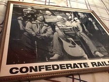 Autographed  Confer ate Railroad picture