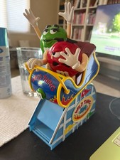 M&M Green and Red Wild Thing Roller Coaster Candy Dispenser w/free ship picture