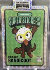 VeeFriends Super Stickers Big Game Bandicoot 2023 National NSCC VIP /499 SP picture