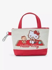 Hello Kitty & Tiny Chum Mini Tote Bag Coin Purse picture