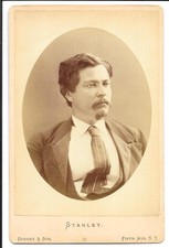CABINET: SIR HENRY MORTON STANLEY  AFRICAN EXPLORER- FOUND DR. DAVID LIVINGSTONE picture