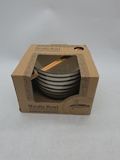 Ceramic Noodle Bowl Ladle & Ramen Bowl  Chopsticks  5.5