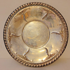 Vintage Fantasy Tudor Plate Oneida Community Serving Platter 13109-2 picture