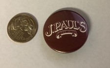 J. Paul's A Dining Saloon Advertising Button Pin picture