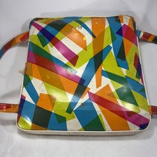 Vintage 1960’s Colorful Boat Seat Bouyant Cushion Buddy Schoellkopf Inc. picture