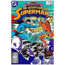 Adventures of Superman (1987 series) #437 in NM minus condition. DC comics [d| picture