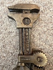Vintage 1901 Johnston 20th Century Combination Wrench by Lowentraut picture